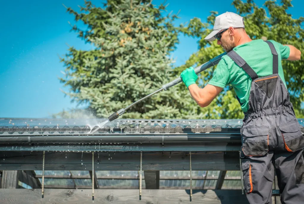 Using a Commercial Roof Cleaner