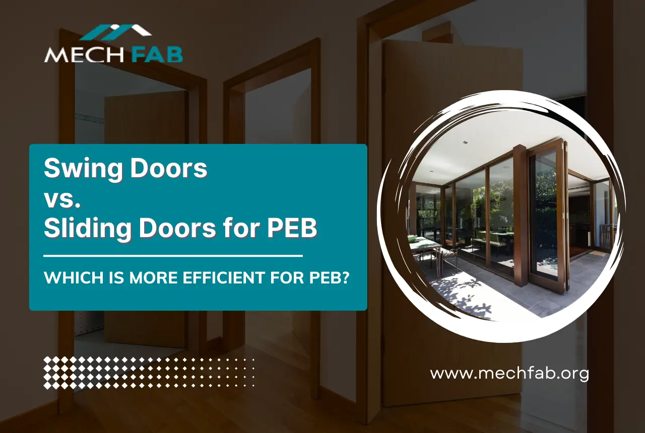 swing doors vs. sliding doors for peb