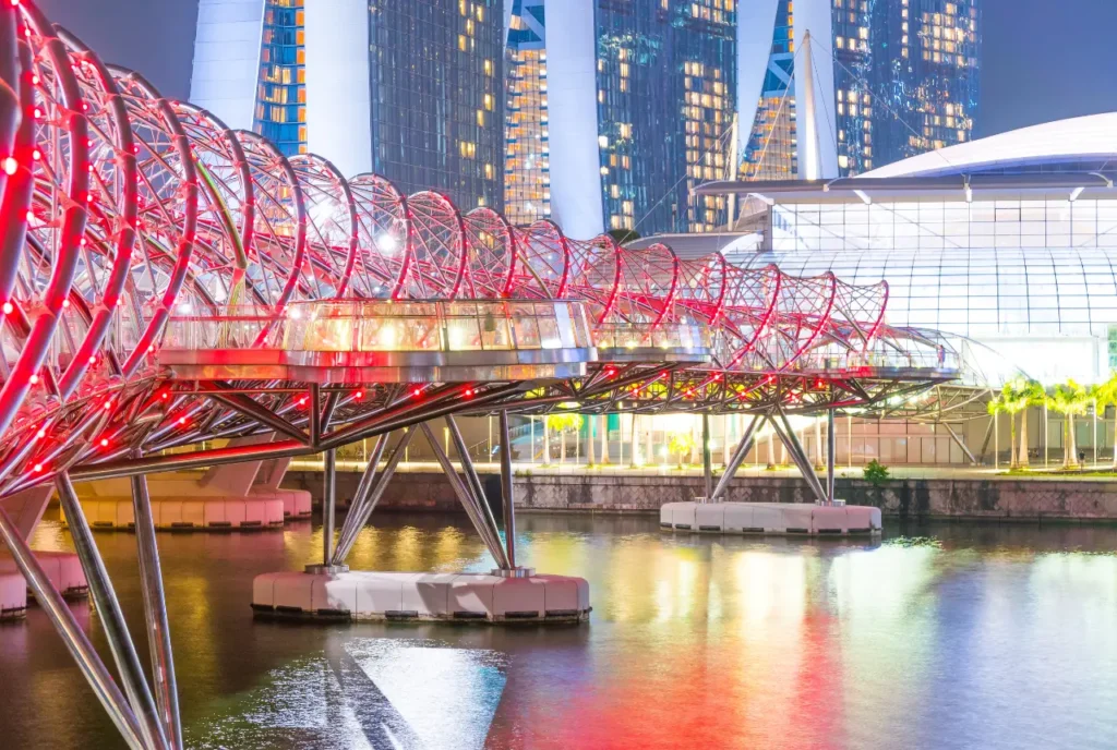 Helix Bridge, Singapore